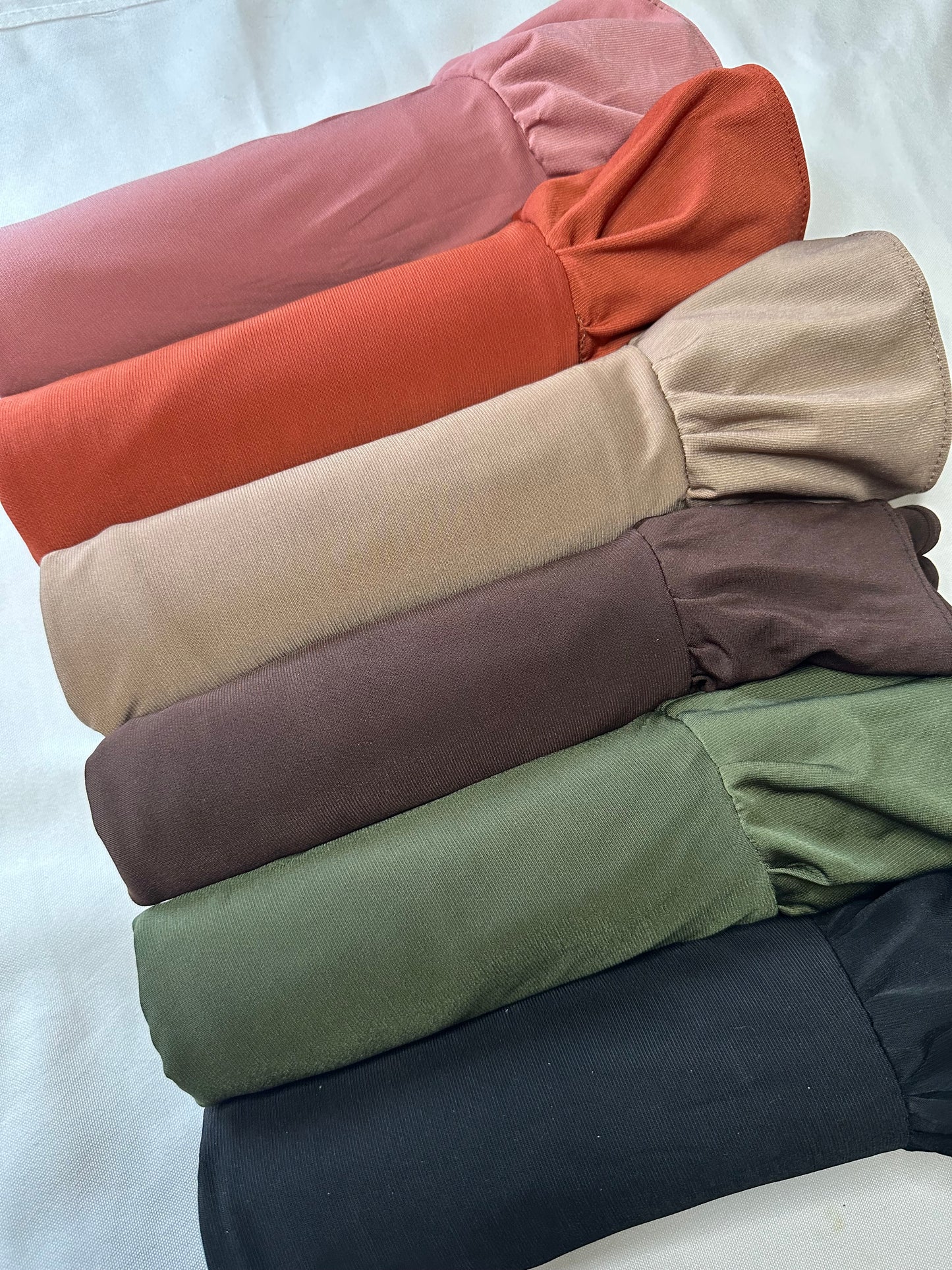 Hijab Jersey Premium Volant