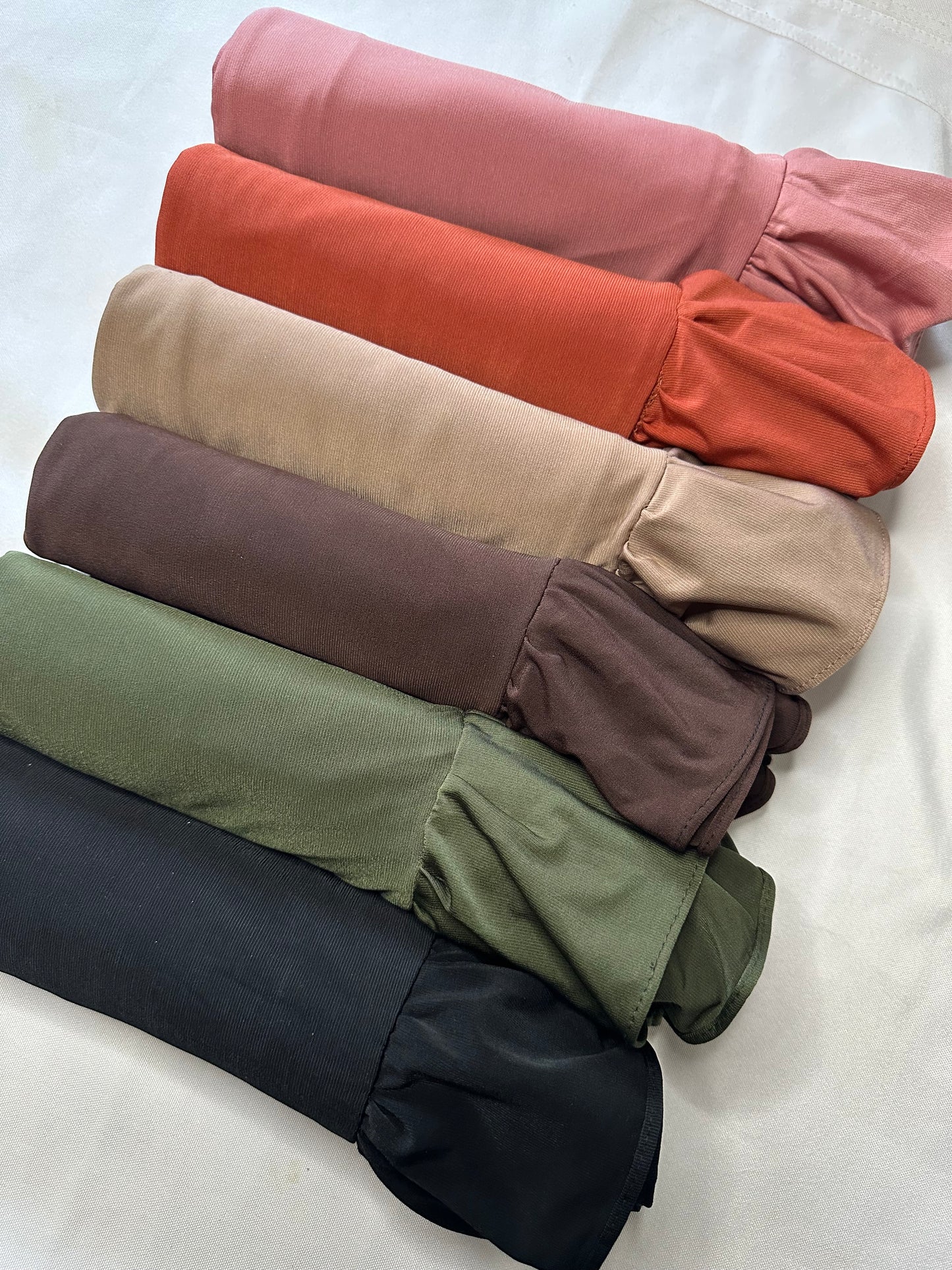 Hijab Jersey Premium Volant