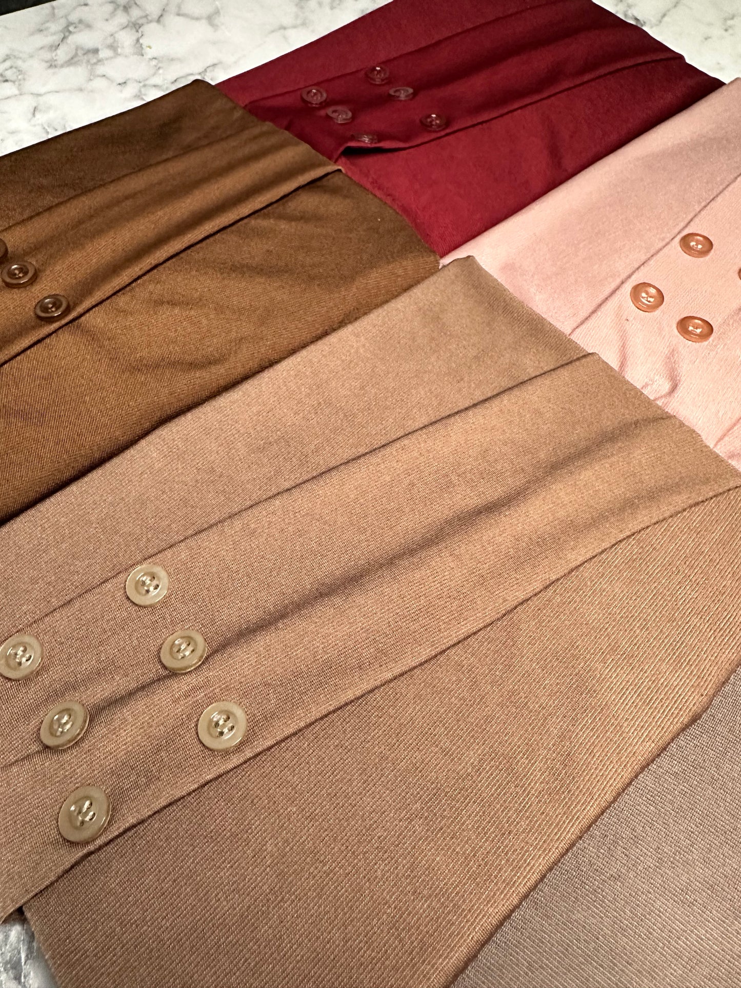 Hijab Cagoule Bouton Réglable – Jersey Premium