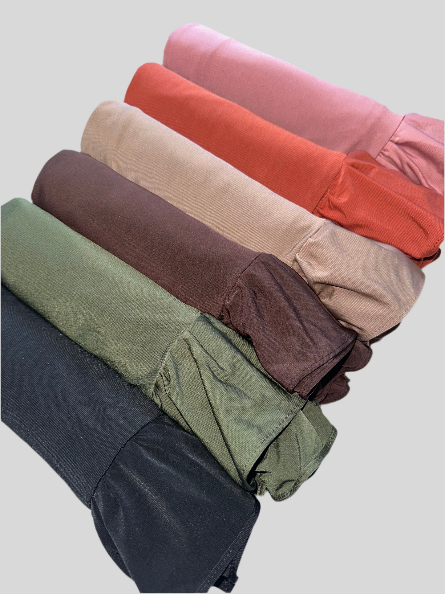 Hijab Jersey Premium Volant