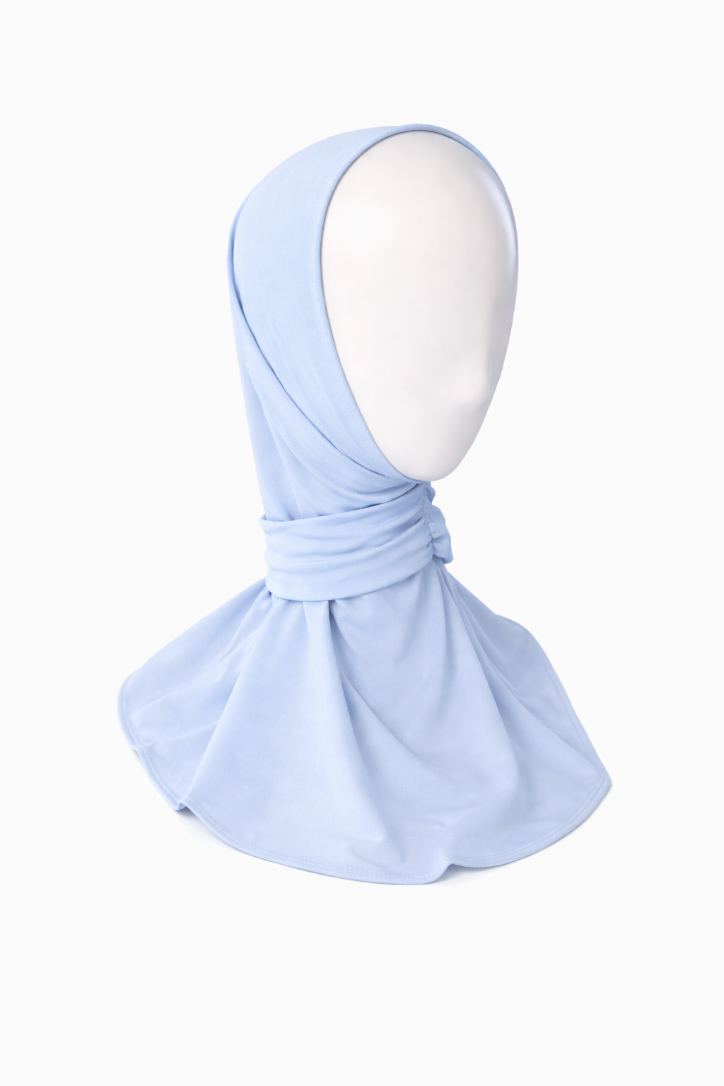 Cagoule Hijab en Jersey Premium –  3 Boutons Arrière