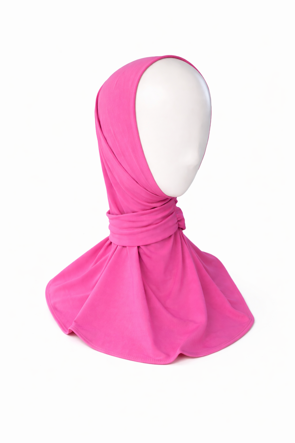 Cagoule Hijab en Jersey Premium –  3 Boutons Arrière