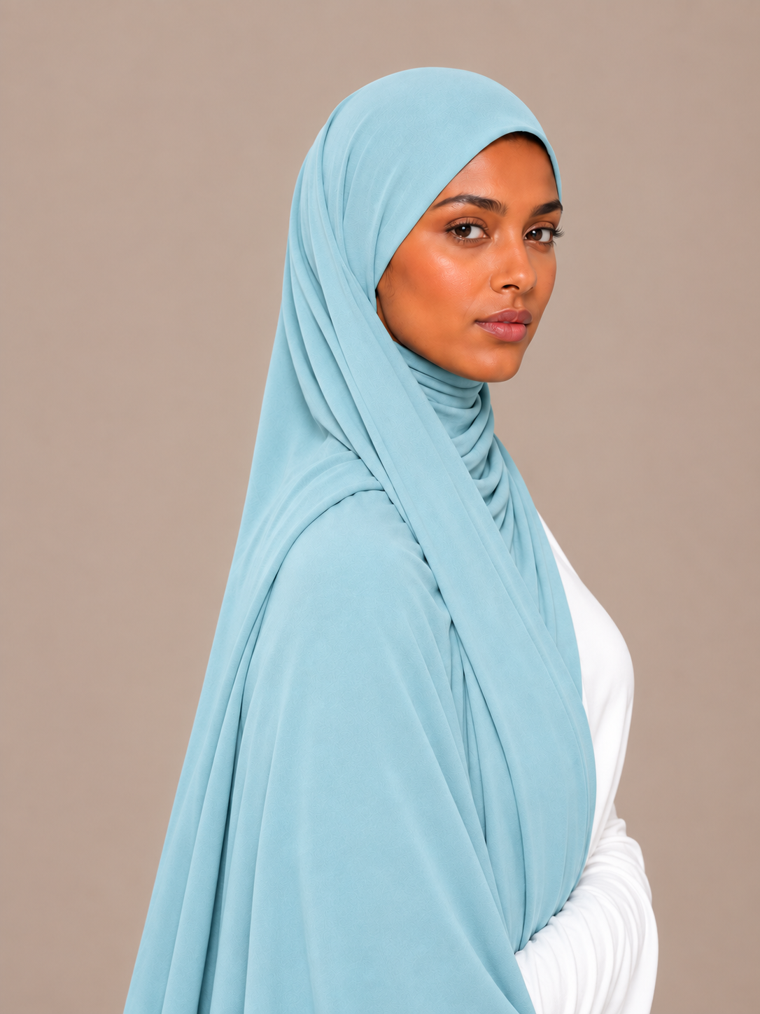 Hijab Jersey Premium de Luxe à Nouer