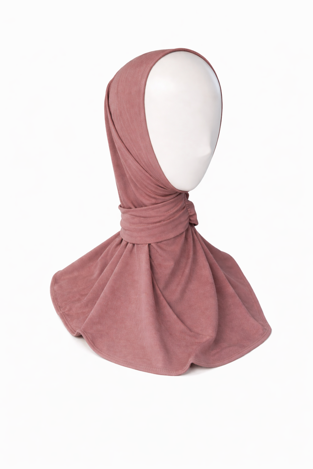 Cagoule Hijab en Jersey Premium –  3 Boutons Arrière