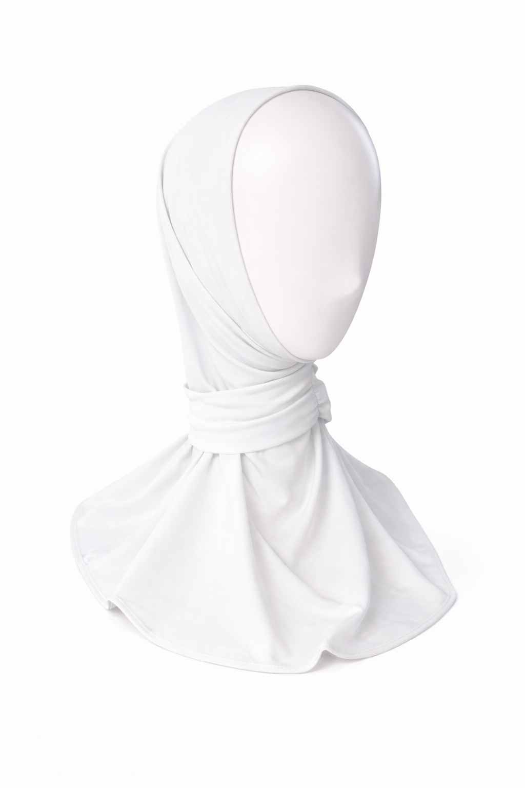 Cagoule Hijab en Jersey Premium –  3 Boutons Arrière